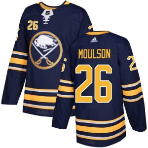 Herren Buffalo Sabres Eishockey Trikot Matt Moulson #26 Authentic Navy Blau Heim